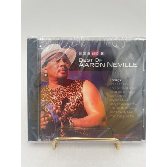 Best Of Aaron Neville CD  Cry Feel & Groove To His Hits  Music Of Your Life Coll - Picture 1 of 2